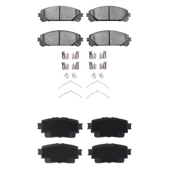 DFC® - 4000 HybriDynamic Hybrid Front and Rear Brake Pad Set