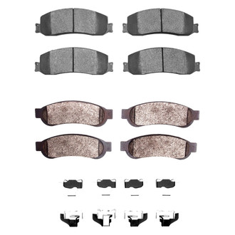 DFC® - 4000 HybriDynamic Hybrid Front and Rear Brake Pad Set
