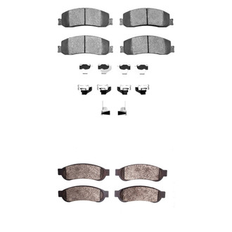 DFC® - 4000 HybriDynamic Hybrid Front and Rear Brake Pad Set