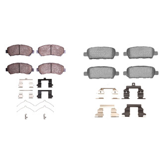 DFC® - 4000 HybriDynamic Hybrid Front and Rear Brake Pad Set