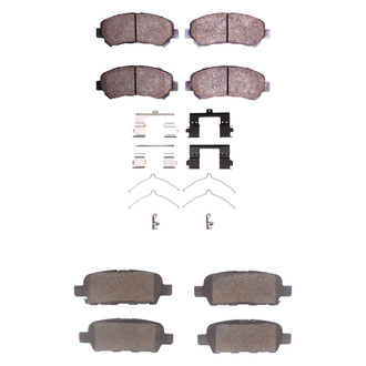 DFC® - 4000 HybriDynamic Hybrid Front and Rear Brake Pad Set