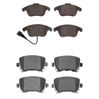 DFC® - 4000 HybriDynamic Hybrid Front and Rear Brake Pad Set