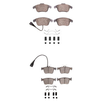 DFC® - 4000 HybriDynamic Hybrid Front and Rear Brake Pad Set