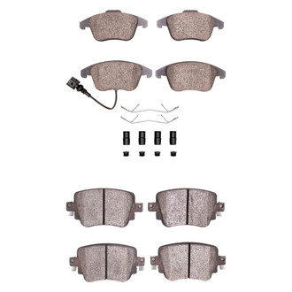 DFC® - 4000 HybriDynamic Hybrid Front and Rear Brake Pad Set