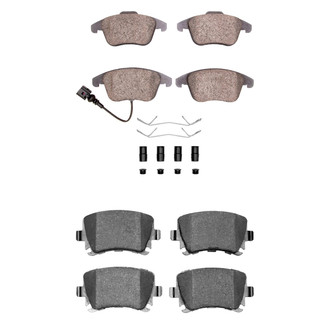 DFC® - 4000 HybriDynamic Hybrid Front and Rear Brake Pad Set