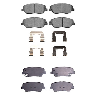 DFC® - 4000 HybriDynamic Hybrid Front and Rear Brake Pad Set