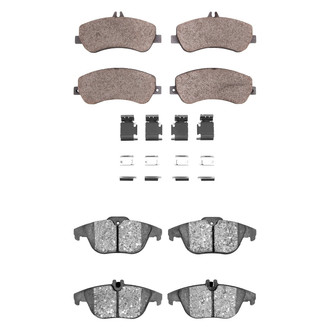 DFC® - 4000 HybriDynamic Hybrid Front and Rear Brake Pad Set