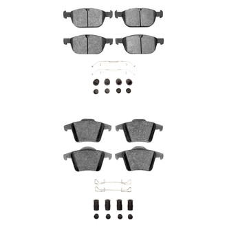 DFC® - 4000 HybriDynamic Hybrid Front and Rear Brake Pad Set