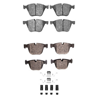 DFC® - 4000 HybriDynamic Hybrid Front and Rear Brake Pad Set