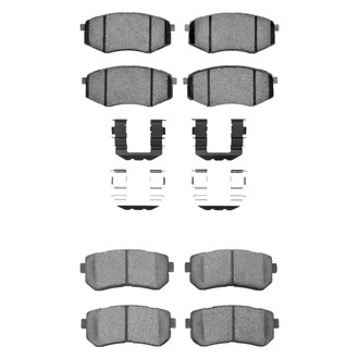 DFC® - 4000 HybriDynamic Hybrid Front and Rear Brake Pad Set