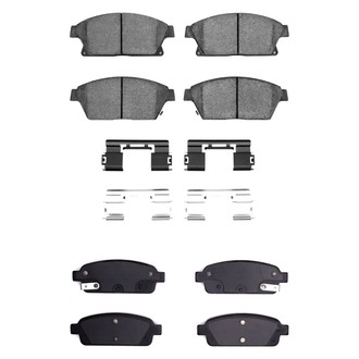 DFC® - 4000 HybriDynamic Hybrid Front and Rear Brake Pad Set
