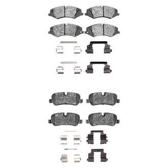 DFC® - 4000 HybriDynamic Hybrid Front and Rear Brake Pad Set