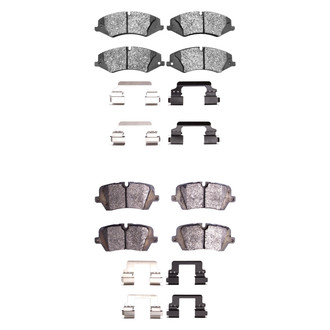 DFC® - 4000 HybriDynamic Hybrid Front and Rear Brake Pad Set