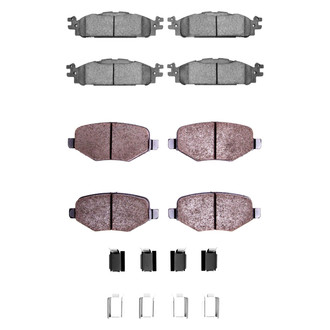 DFC® - 4000 HybriDynamic Hybrid Front and Rear Brake Pad Set