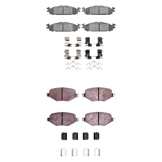 DFC® - 4000 HybriDynamic Hybrid Front and Rear Brake Pad Set