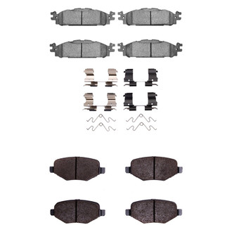 DFC® - 4000 HybriDynamic Hybrid Front and Rear Brake Pad Set