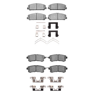 DFC® - 4000 HybriDynamic Hybrid Front and Rear Brake Pad Set