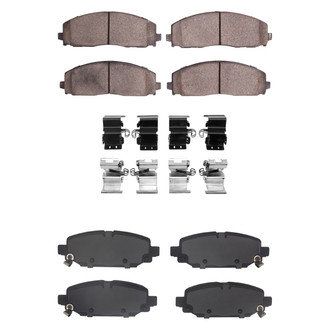 DFC® - 4000 HybriDynamic Hybrid Front and Rear Brake Pad Set