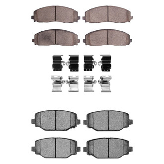 DFC® - 4000 HybriDynamic Hybrid Front and Rear Brake Pad Set