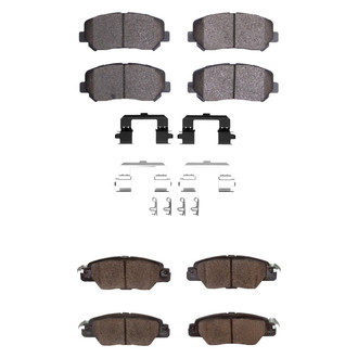 DFC® - 4000 HybriDynamic Hybrid Front and Rear Brake Pad Set