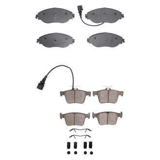 DFC® - 4000 HybriDynamic Hybrid Front and Rear Brake Pad Set