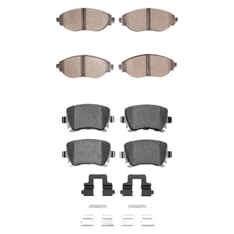 DFC® - 4000 HybriDynamic Hybrid Front and Rear Brake Pad Set