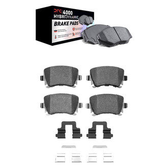 DFC® - 4000 HybriDynamic Hybrid Front and Rear Brake Pad Set