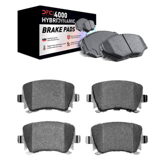 DFC® - 4000 HybriDynamic Hybrid Front and Rear Brake Pad Set