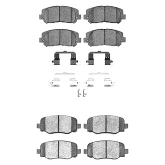 DFC® - 4000 HybriDynamic Hybrid Front and Rear Brake Pad Set