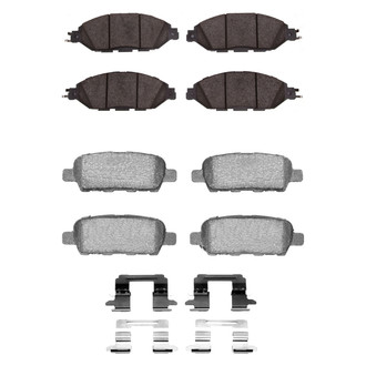 DFC® - 4000 HybriDynamic Hybrid Front and Rear Brake Pad Set