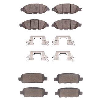 DFC® - 4000 HybriDynamic Hybrid Front and Rear Brake Pad Set