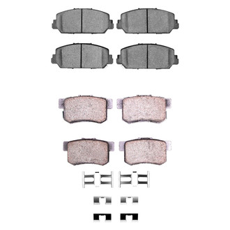 DFC® - 4000 HybriDynamic Hybrid Front and Rear Brake Pad Set