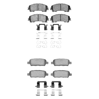 DFC® - 4000 HybriDynamic Hybrid Front and Rear Brake Pad Set