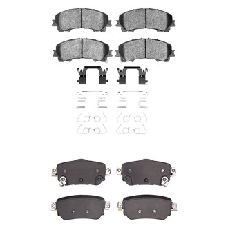 DFC® - 4000 HybriDynamic Hybrid Front and Rear Brake Pad Set