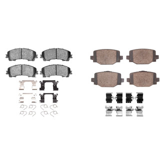 DFC® - 4000 HybriDynamic Hybrid Front and Rear Brake Pad Set