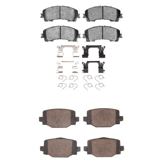 DFC® - 4000 HybriDynamic Hybrid Front and Rear Brake Pad Set