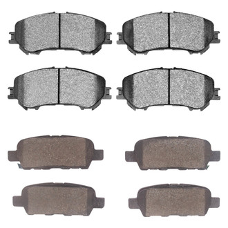 DFC® - 4000 HybriDynamic Hybrid Front and Rear Brake Pad Set