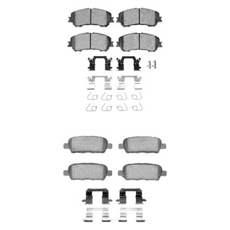 DFC® - 4000 HybriDynamic Hybrid Front and Rear Brake Pad Set