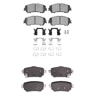 DFC® - 4000 HybriDynamic Hybrid Front and Rear Brake Pad Set