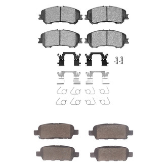 DFC® - 4000 HybriDynamic Hybrid Front and Rear Brake Pad Set