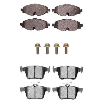 DFC® - 4000 HybriDynamic Hybrid Front and Rear Brake Pad Set