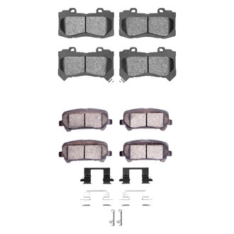 DFC® - 4000 HybriDynamic Hybrid Front and Rear Brake Pad Set