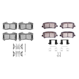 DFC® - 4000 HybriDynamic Hybrid Front and Rear Brake Pad Set