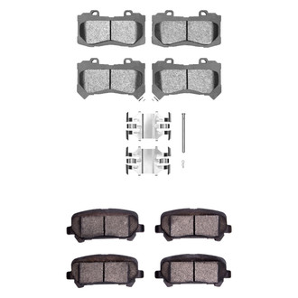 DFC® - 4000 HybriDynamic Hybrid Front and Rear Brake Pad Set
