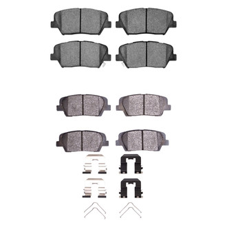 DFC® - 4000 HybriDynamic Hybrid Front and Rear Brake Pad Set