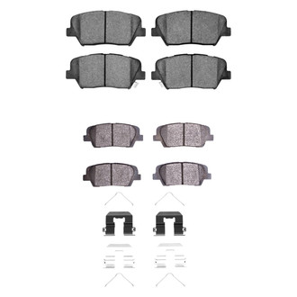 DFC® - 4000 HybriDynamic Hybrid Front and Rear Brake Pad Set
