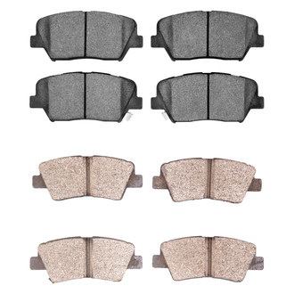 DFC® - 4000 HybriDynamic Hybrid Front and Rear Brake Pad Set