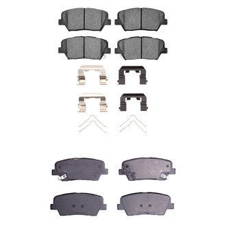 DFC® - 4000 HybriDynamic Hybrid Front and Rear Brake Pad Set