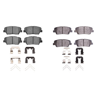 DFC® - 4000 HybriDynamic Hybrid Front and Rear Brake Pad Set