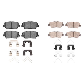 DFC® - 4000 HybriDynamic Hybrid Front and Rear Brake Pad Set